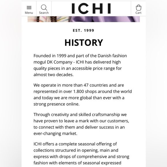 🇪🇸 Spain thrift! ICHI Denmark tunic top - Picture 6 of 6